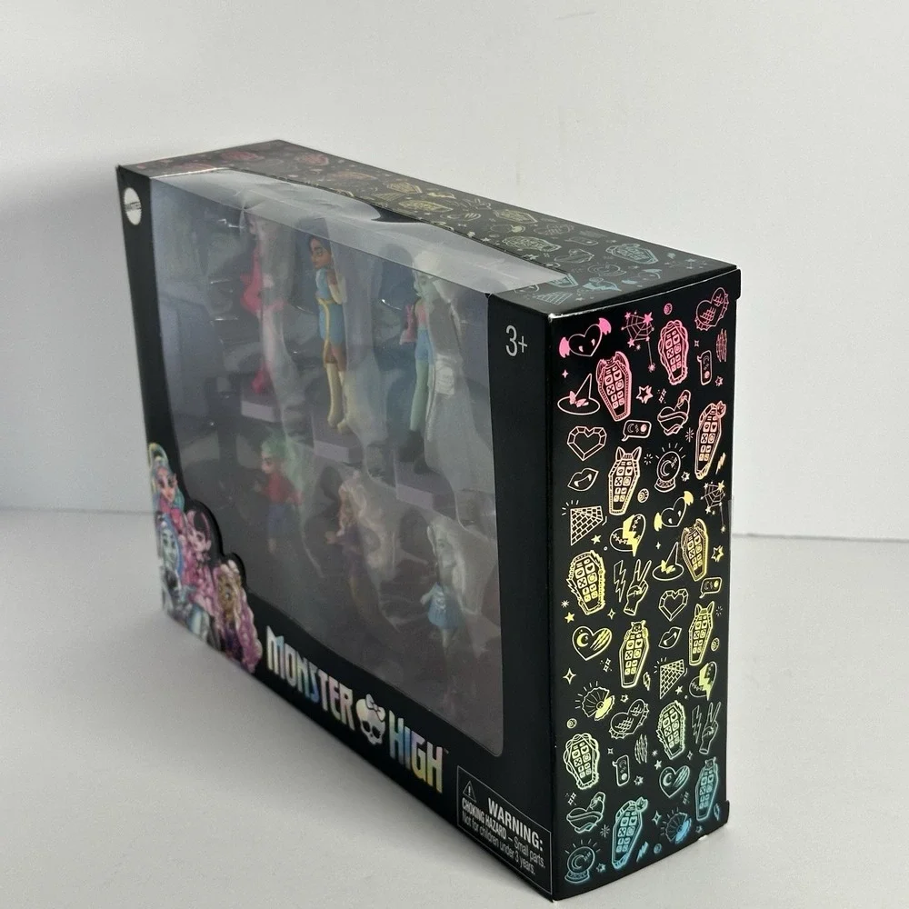 Monster High Mini Figures 8 Pc Set Mattel Boxed Collectible Dolls 2020